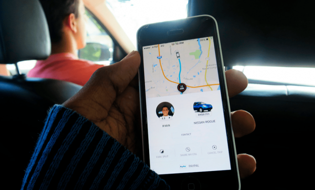 aplicación conductores de uber