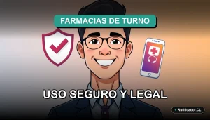 Guía oficial para usar la aplicación de farmacias de turno en Chile de manera segura y conforme a la ley.