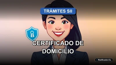 Guía legal para obtener el Certificado de Domicilio del SII para arrendar un departamento o casa en Chile de forma segura.