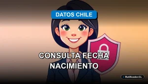 Guía legal para consultar fecha de nacimiento de una persona en Chile de forma segura, ilustración corporativa.
