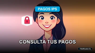 Guía oficial y segura para consultar tus pagos del IPS en línea. Personaje profesional sonriente junto a un escudo de seguridad digital.
