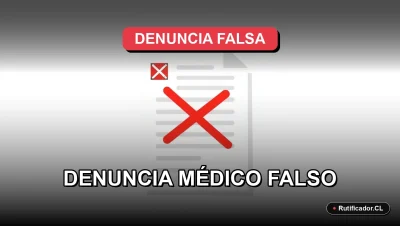 Guía oficial paso a paso para denunciar a un médico falso en Chile, procedimiento 2026.