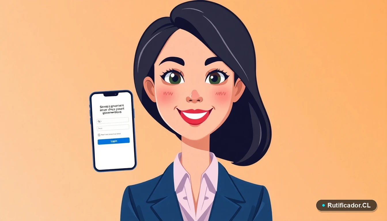 Mujer profesional evita errores al consultar el Bono Marzo en su celular de forma segura