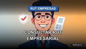Ilustración profesional sobre cómo consultar el RUT de una empresa en el Servicio de Impuestos Internos de Chile evitando errores comunes.