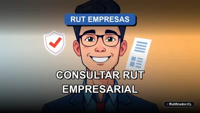 Ilustración profesional sobre cómo consultar el RUT de una empresa en el Servicio de Impuestos Internos de Chile evitando errores comunes.