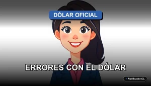 Ilustración profesional sobre cómo evitar errores legales al consultar el tipo de cambio del dólar oficial en Chile.