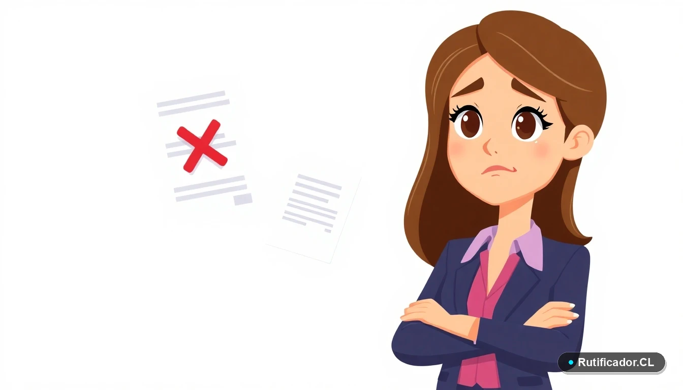 Ilustración de una profesional explicando cómo evitar errores al publicar un obituario en Chile.