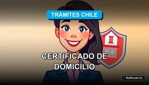 Guía ilustrada para obtener el certificado de domicilio en Chile, trámite para extranjeros