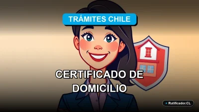 Guía ilustrada para obtener el certificado de domicilio en Chile, trámite para extranjeros