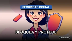 Guía legal 2026 para bloquear un celular robado de Entel y proteger tu RUT en Chile, ilustración plana.