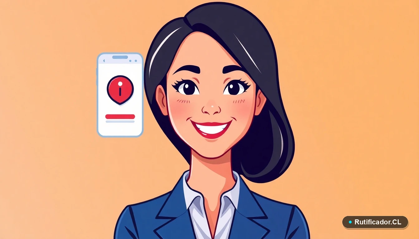 Mujer profesional chilena gestionando el cobro seguro de cesantía AFC de forma digital y segura.