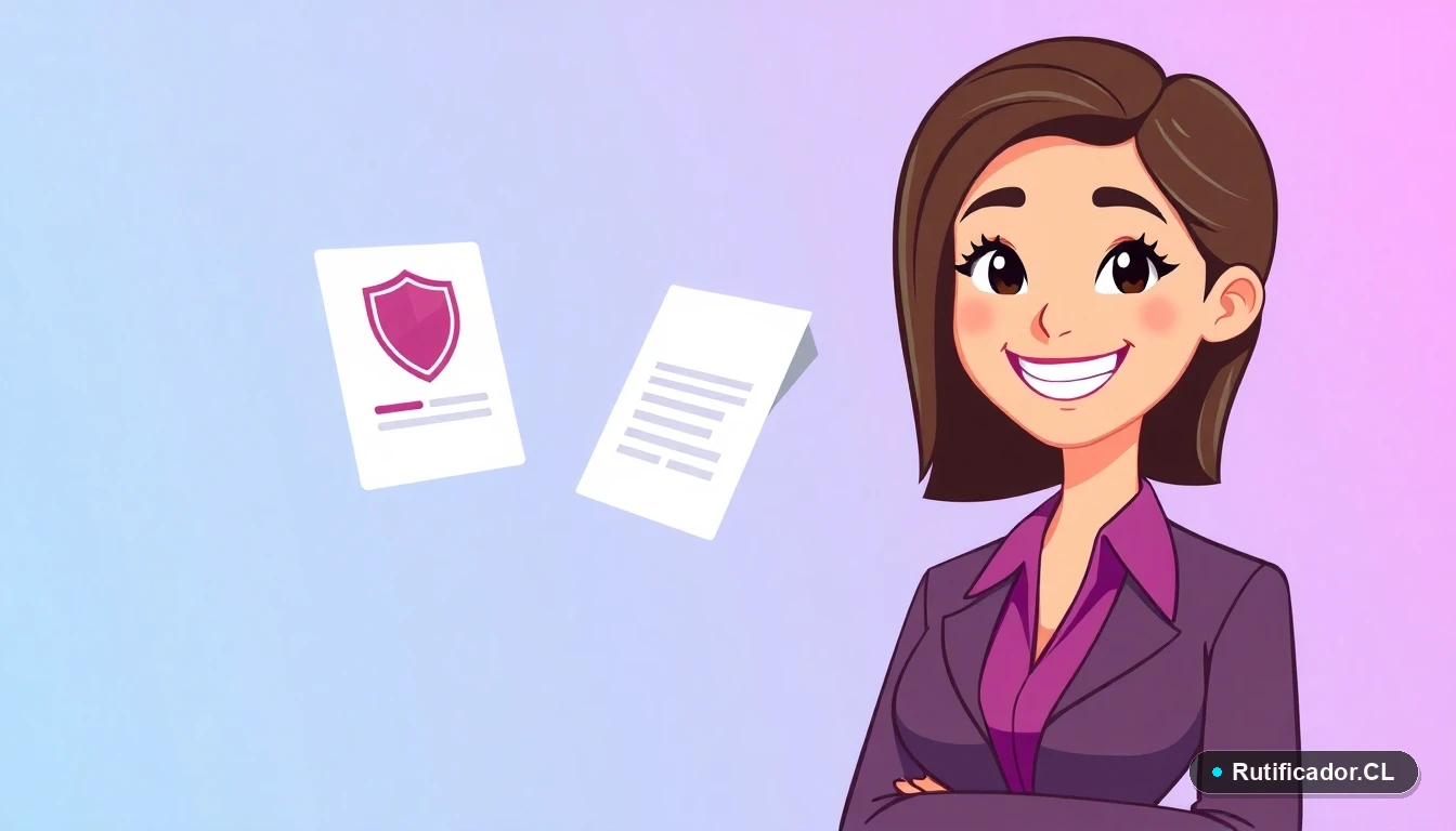 Guía legal para solicitar autorización de consulta de RUT en Chile - Persona con documento digital