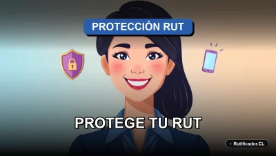 Guía legal 2026 para proteger tu RUT de estafas telefónicas en Chile, ilustración corporativa.