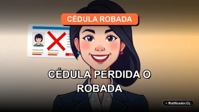 Guía paso a paso de qué hacer si pierdes o te roban tu cédula de identidad en Chile.