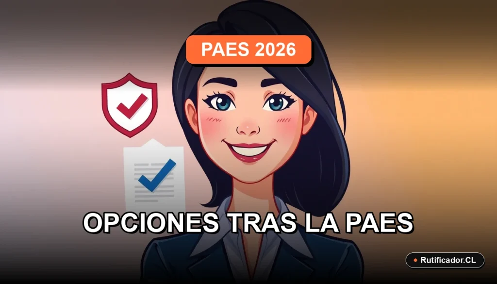 Guía oficial de opciones y pasos a seguir si no aprobaste la PAES 2026 en Chile. Información sobre procesos, fechas y alternativas.
