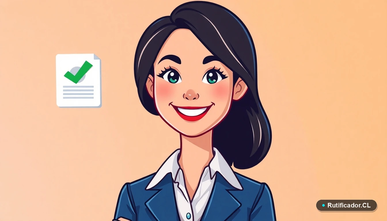 Plantilla de seguridad para transferencias RUT - documento oficial de verificación