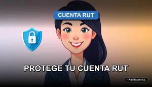 Ilustración de seguridad digital para proteger la Cuenta RUT del Banco Estado de Chile contra estafas de phishing.