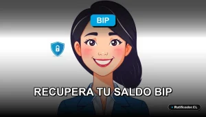 Guía oficial para recuperar el saldo de una tarjeta Bip perdida o robada en Chile.