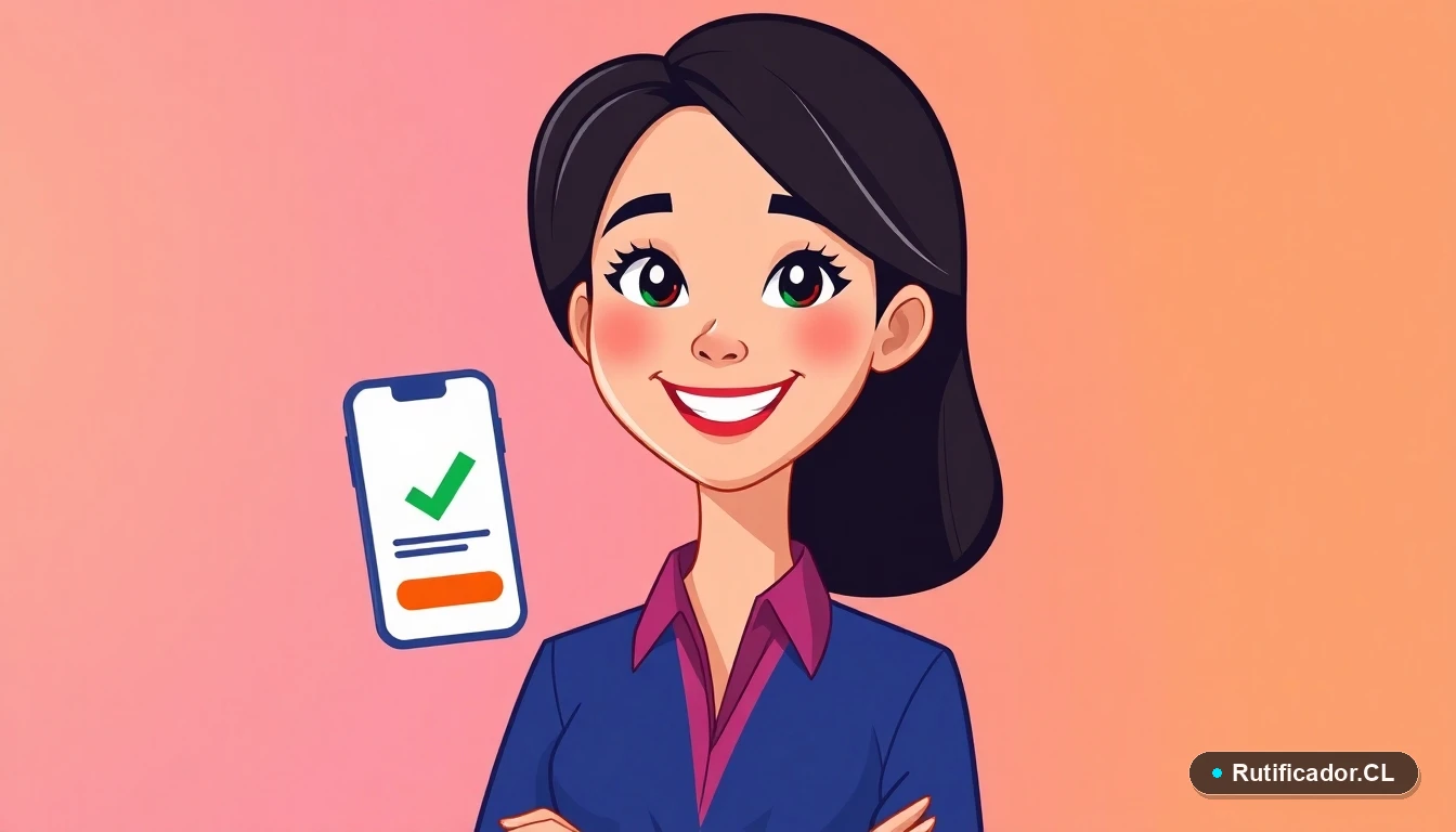 Mujer chilena recuperando saldo de tarjeta Bip de forma segura mediante app oficial