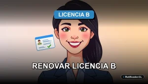 Guía oficial paso a paso para renovar la licencia de conducir clase B en Chile para el año 2026.