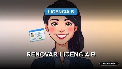Guía oficial paso a paso para renovar la licencia de conducir clase B en Chile para el año 2026.