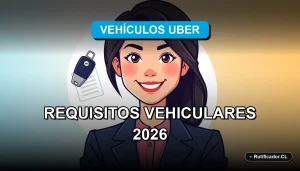 Guía oficial con los requisitos para tu auto en Uber Chile para el año 2026. Información segura y actualizada.