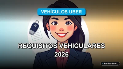Guía oficial con los requisitos para tu auto en Uber Chile para el año 2026. Información segura y actualizada.