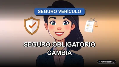 Ilustración sobre los cambios en el Seguro Obligatorio de Vehículos por la Ley Jacinta en Chile.
