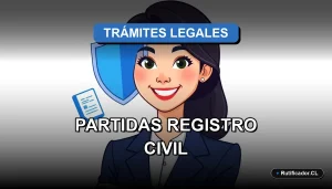 Guía legal para solicitar partidas del Registro Civil de manera segura y oficial en Chile.