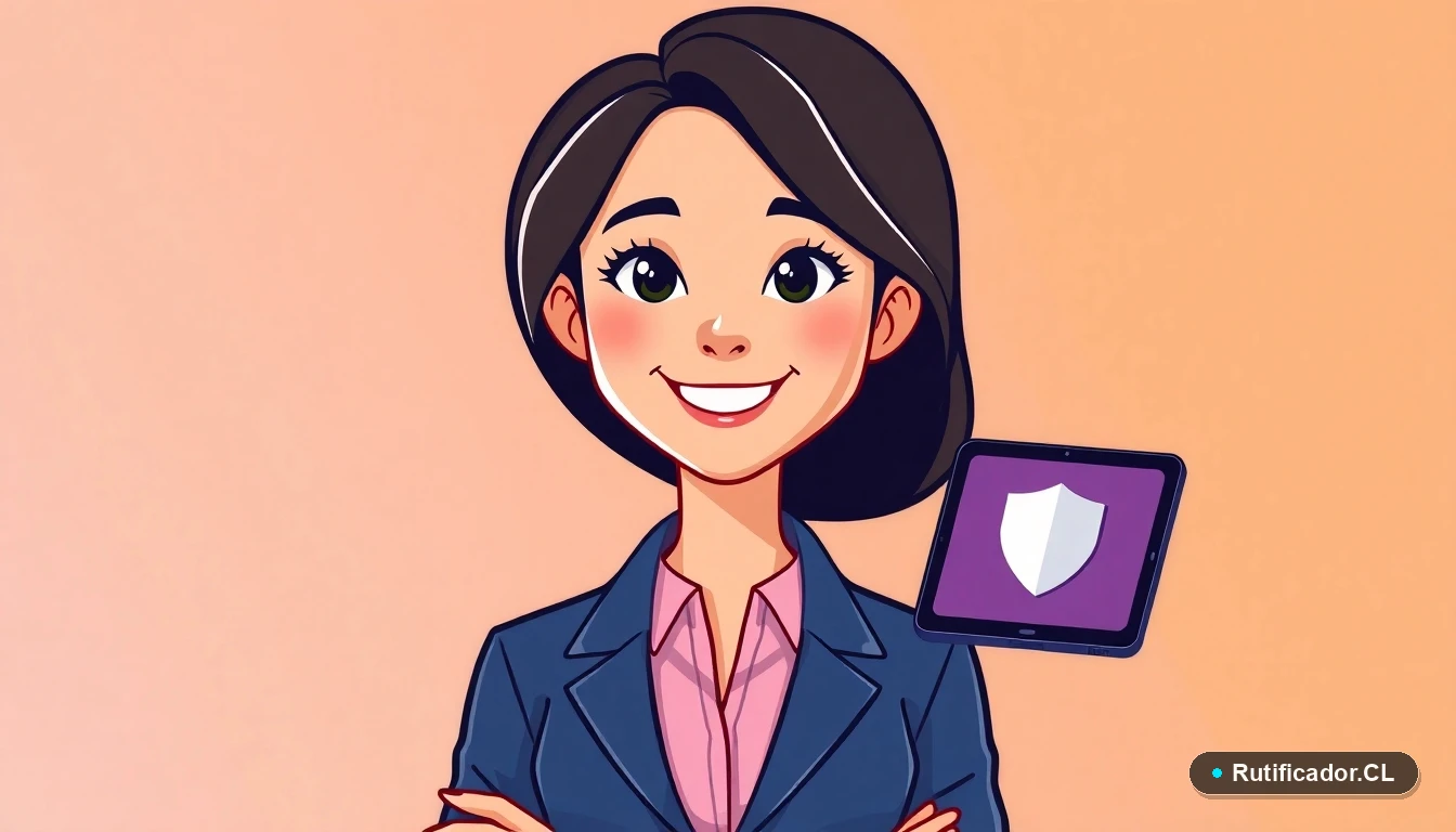 Mujer profesional consultando el estado de su licencia médica de forma digital y segura en Chile.