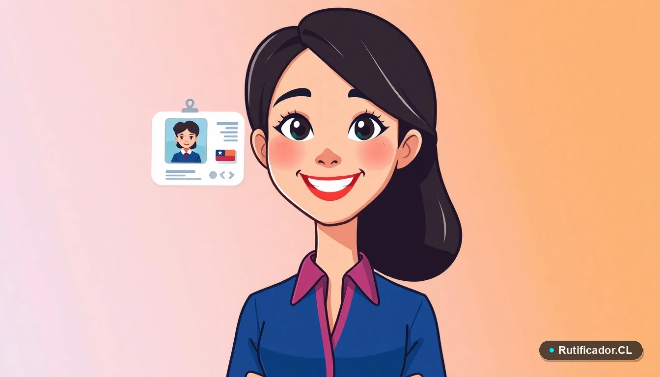 Mujer realizando denuncia de carnet de identidad perdido de forma digital en Chile