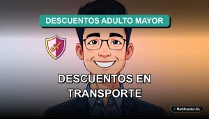 Guía oficial de descuentos en transporte para adultos mayores en Chile 2026, beneficios y cómo acceder.