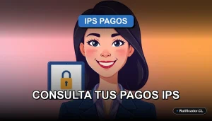 Guía oficial 2026 para consultar pagos del IPS en Chile de forma segura con tu RUT. Ilustración corporativa amigable.