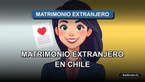 Guía oficial 2026 para inscribir un matrimonio celebrado en el extranjero en Chile paso a paso, trámite en línea.