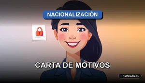 Plantilla profesional de carta de motivos para el proceso de nacionalización chilena, guía 2026.