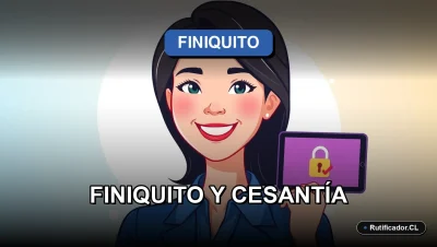 Guía paso a paso para completar correctamente la plantilla de finiquito y asegurar el pago del seguro de cesantía en Chile.